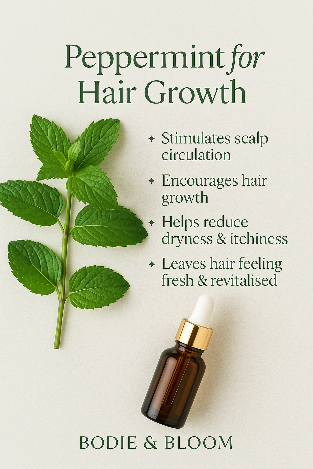 Bodie & Bloom Organic Hair Serum – 50ml